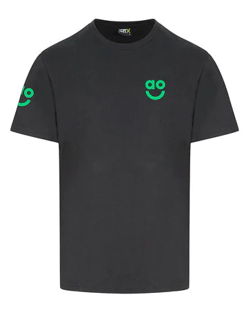DOUBLE BRANDED BLACK T-SHIRT RECYCLING
